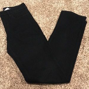 EUC NYDJ Black straight leg jeans, size 4L